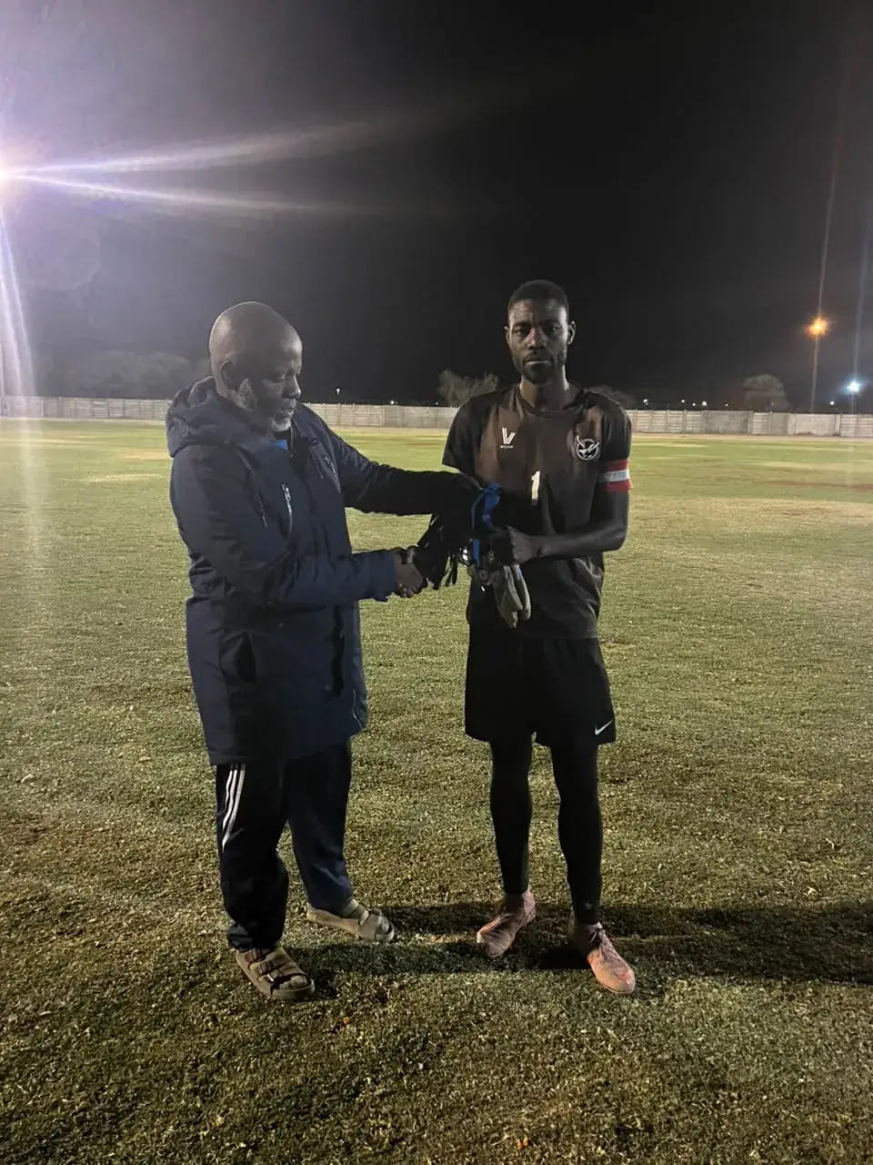Event photograph from the Otjiwarongo Sports Bonanza 2026 at Mokati Stadium, Otjiwarongo