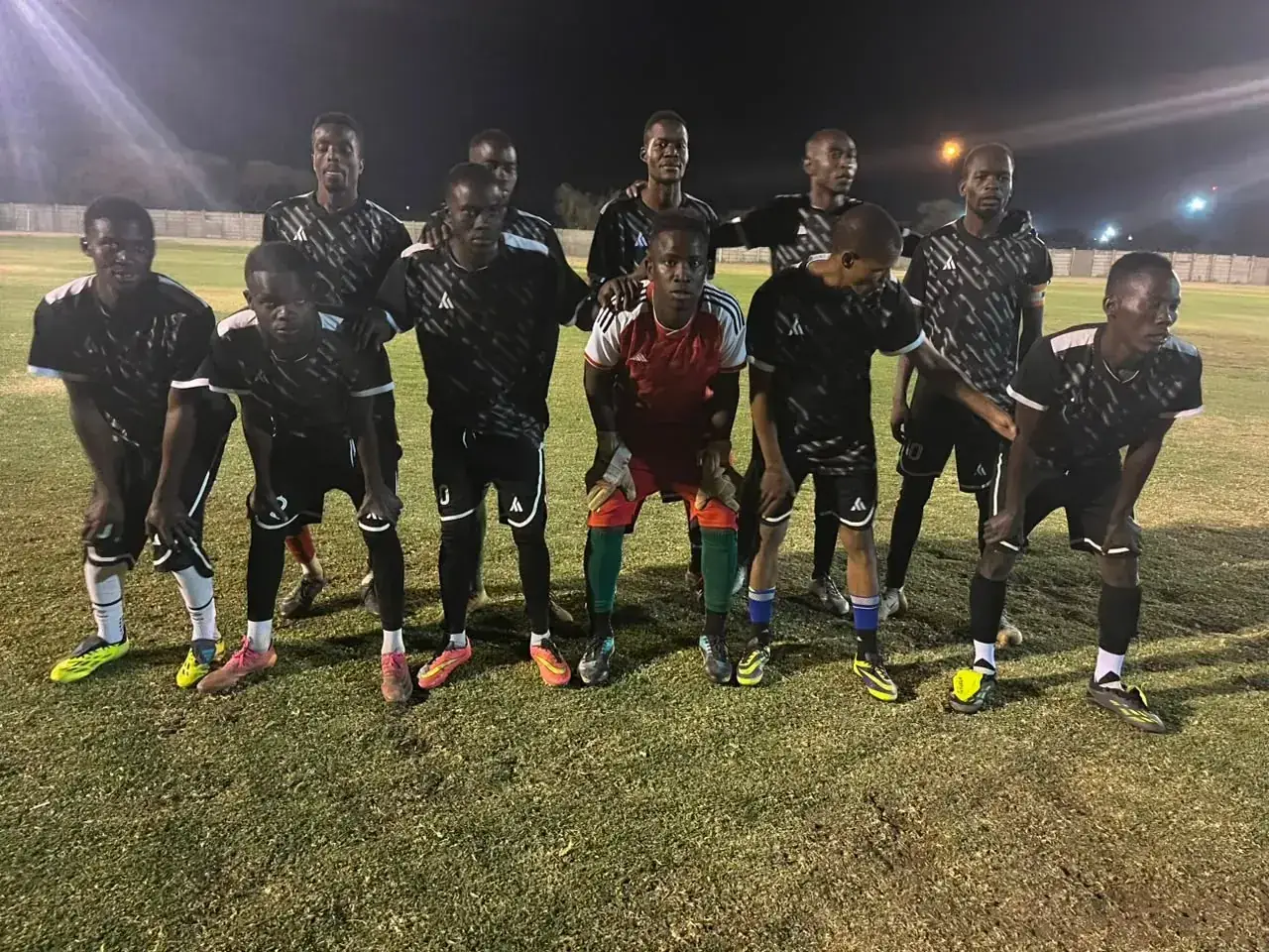 Event photograph from the Otjiwarongo Sports Bonanza 2026 at Mokati Stadium, Otjiwarongo